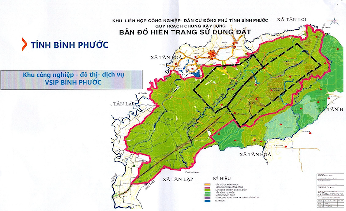 VSIP đề xuất nghiên cứu dự án 2.500 ha ở Bình Phước